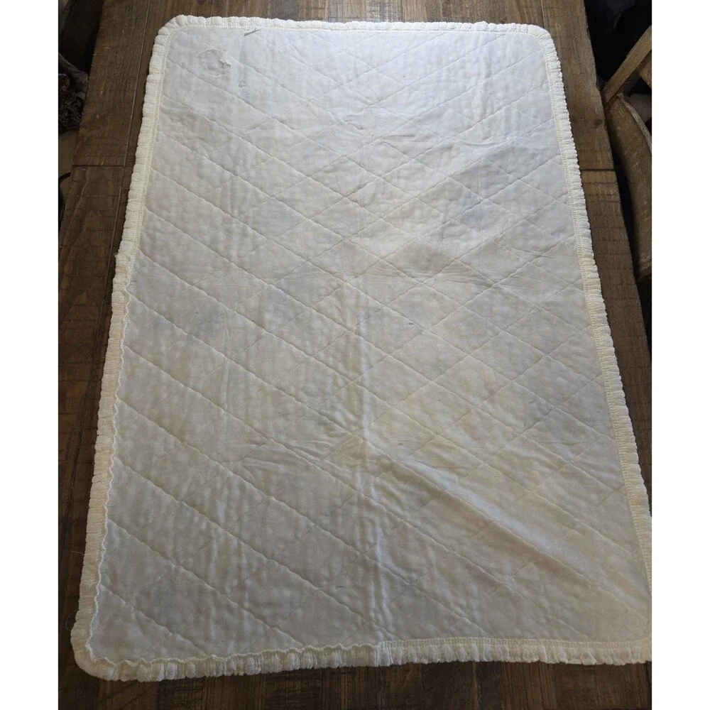 Vintage Winnie The Pooh Bed Crib Blanket